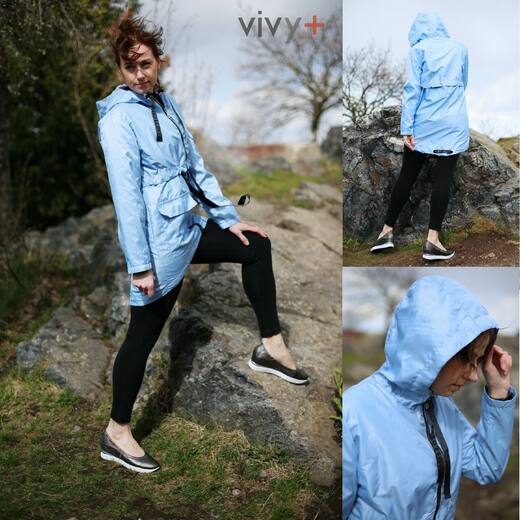 Bunda jarní modrá VIVY_2022_02_06_03